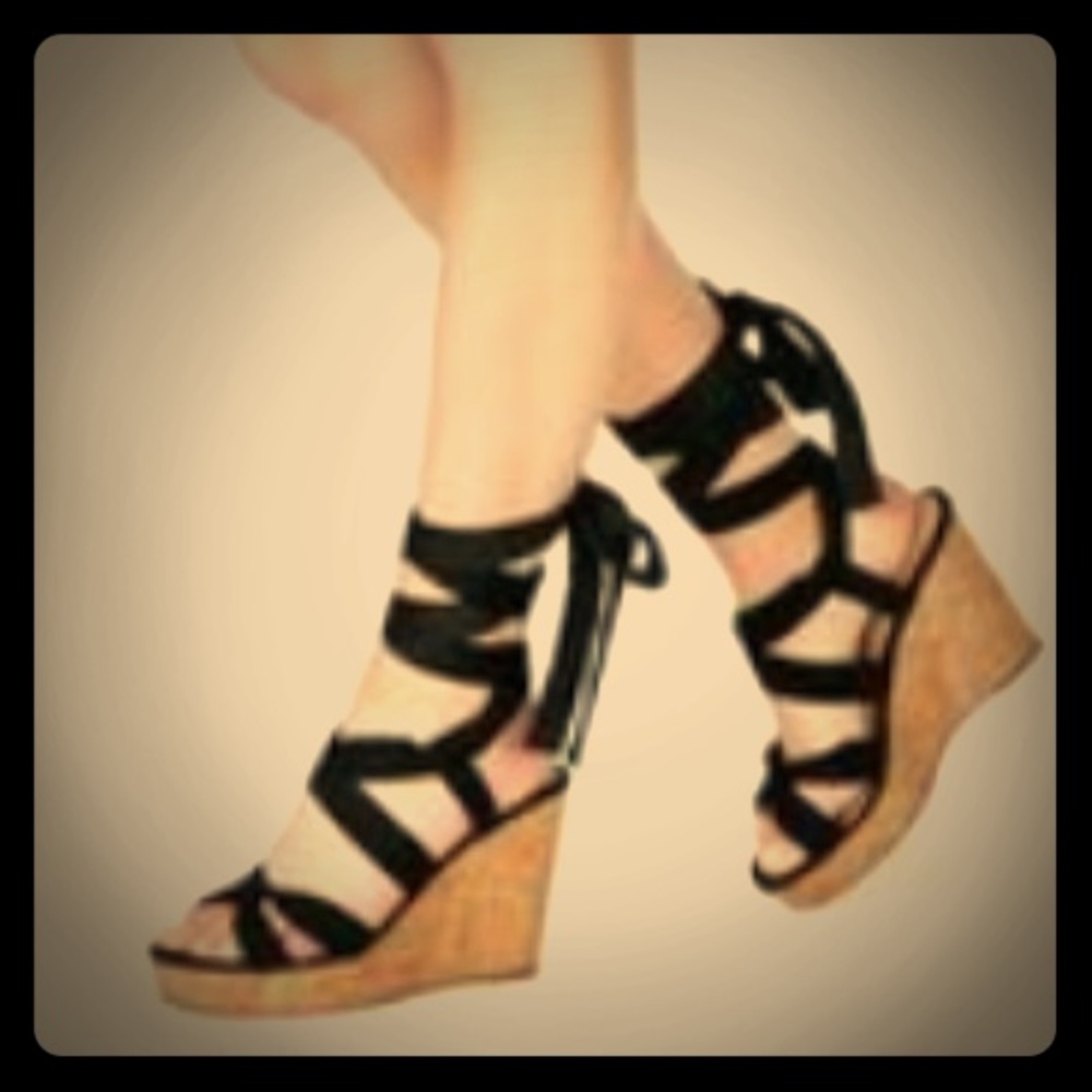 justfab women ankle across strap sandals